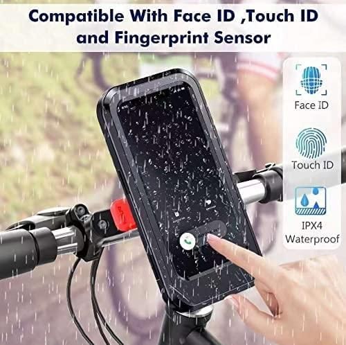 360° Waterproof Bike Phone Holder - Universal Mount for India