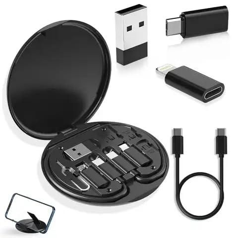 Fast Charging Travel Cable Set - Multi-Type USB-C for India