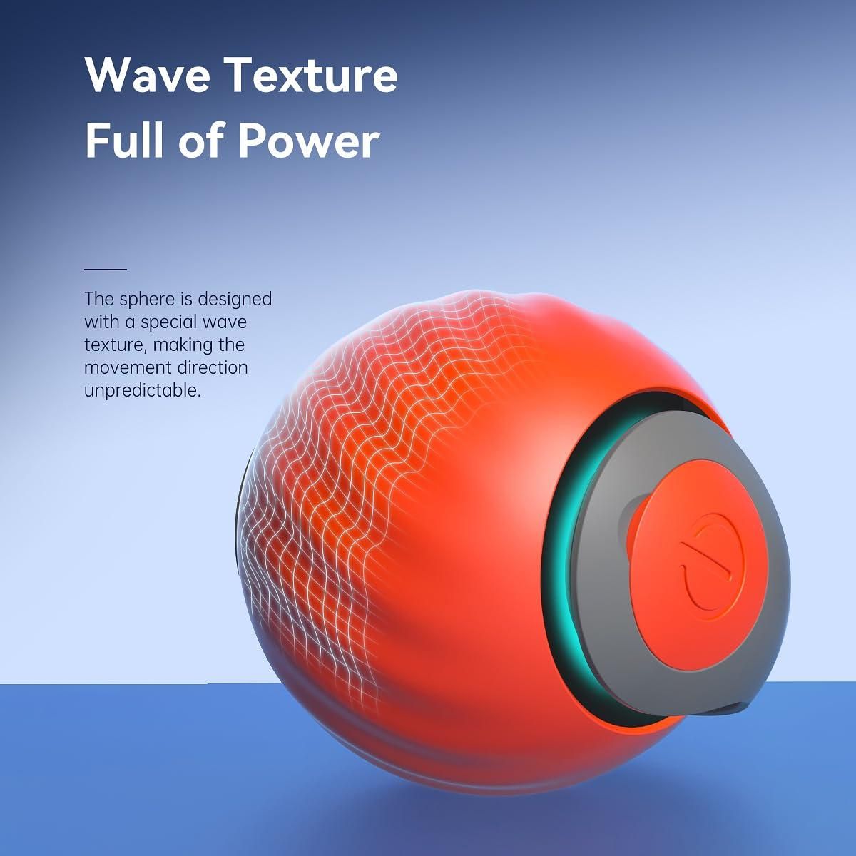 Rolling Ball Cat Toy - Interactive Smart Teaser for India