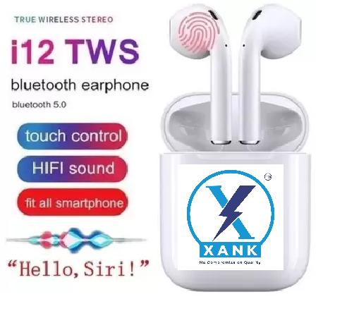 XANK TWS i12 Bluetooth Earphone - Premium Wireless Audio for India