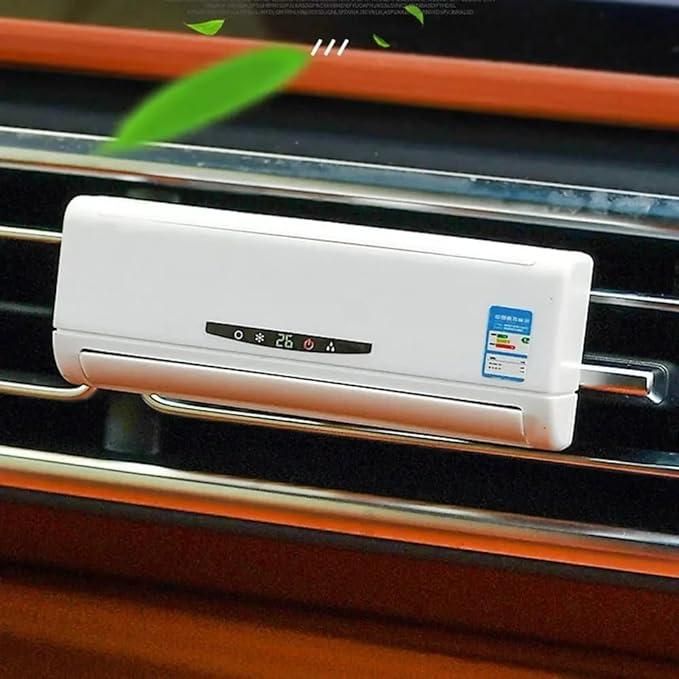 Solar Mini AC Car Air Freshener - Eco-Friendly for India