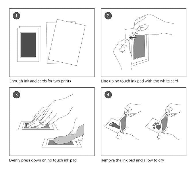 Baby Handprint Kit - Mess-Free Inkless Memory Maker India