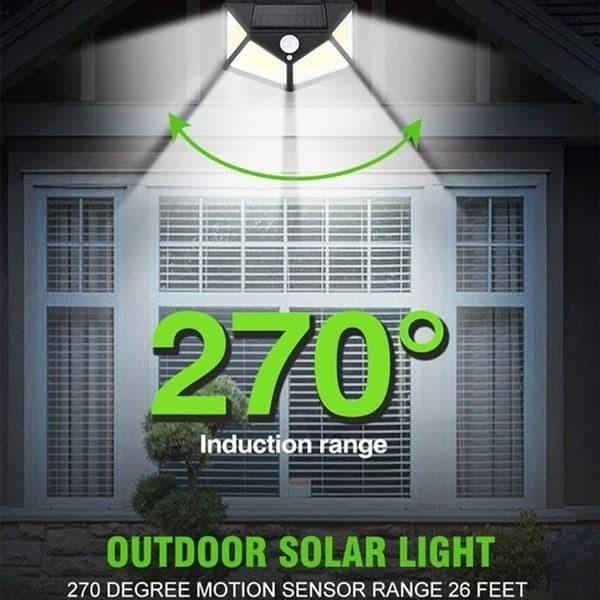 Solar Motion Sensor Lights - Wireless Security for India