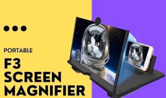 Screen Expander 3D Magnifier - Mobile Display Amplifier for India