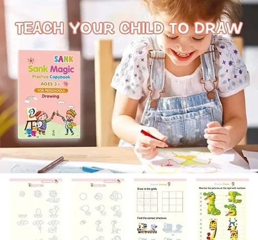 Writing Magic Book - Reusable Learning Tool for India
