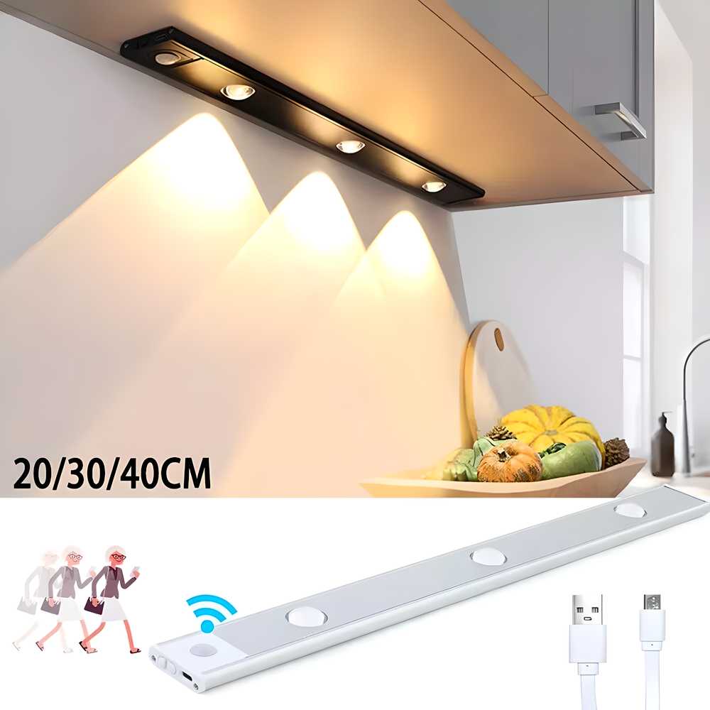 LED Motion Sensor Cabinet Light - USB Rechargeable India