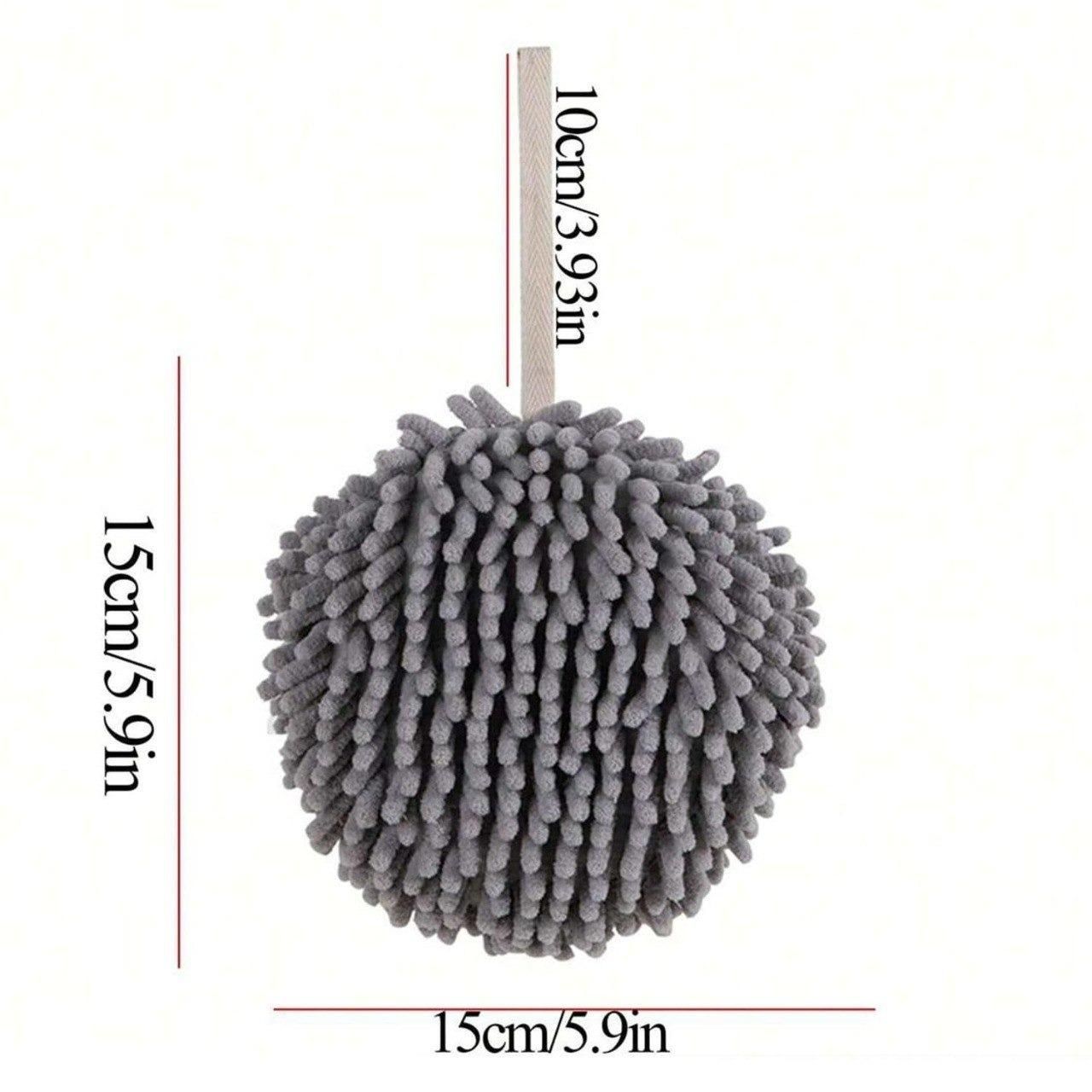 Fuzzy Ball Quick-Dry Towel - Ultra-Soft Microfiber for India