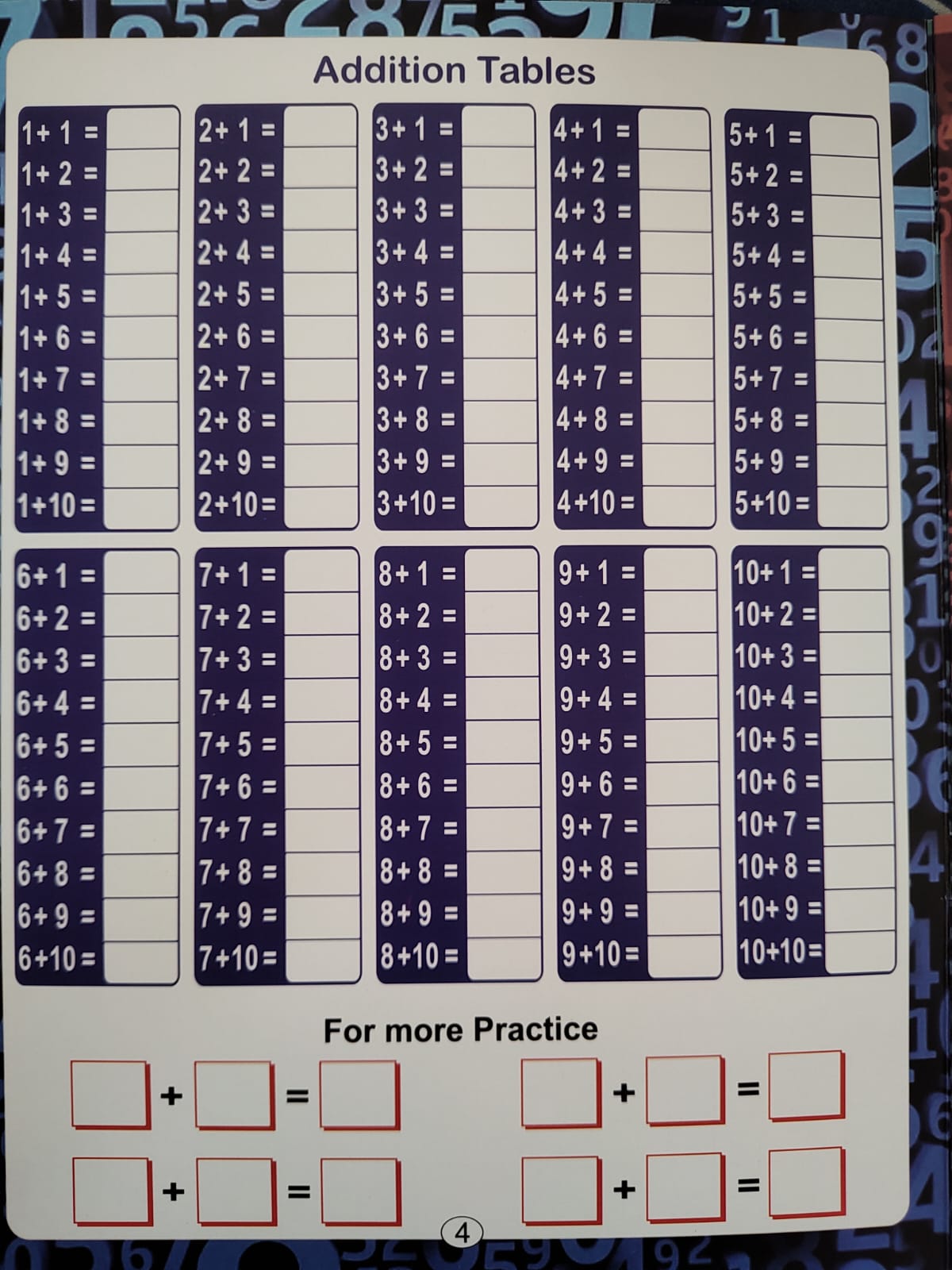Magic Re-Writable Maths Practice Book – Write, Wipe & Learn Forever