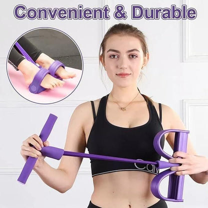 Yoga Pedal Puller Resistance Band - Full Body Fitness for India