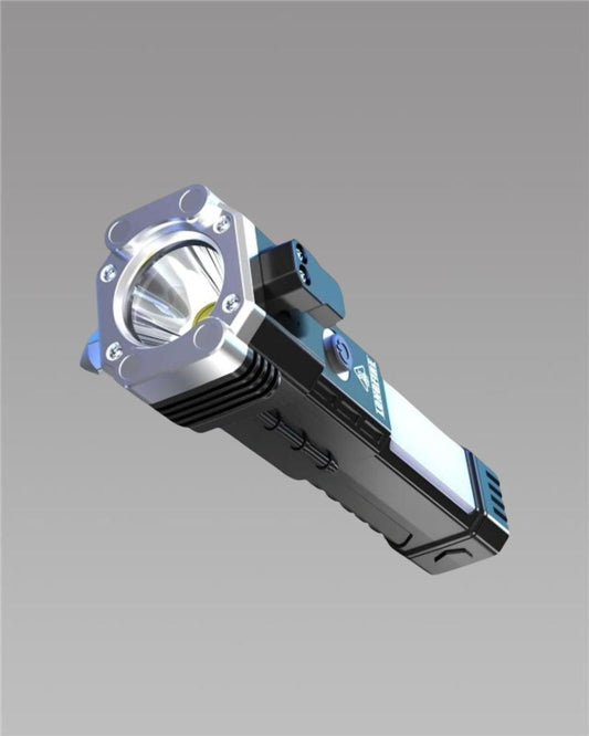 Portable Rechargeable Torch LED Flashlight - Bright Light for India