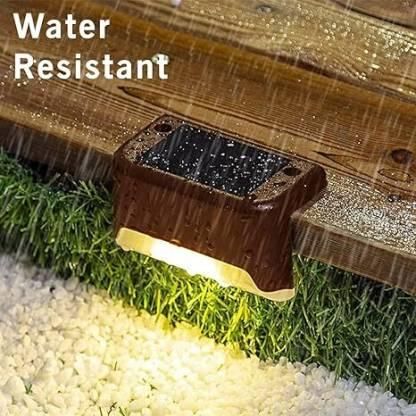 Solar Deck Lights Outdoor - Waterproof LED Pack for India