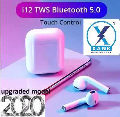 XANK TWS i12 Bluetooth Earphone - Premium Wireless Audio for India