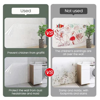 Wall Protection Film - Self-Adhesive Transparent Guard
