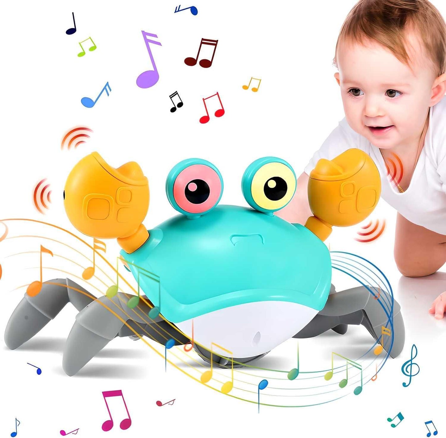 Dancing Crab Toy - Musical Interactive Fun for India