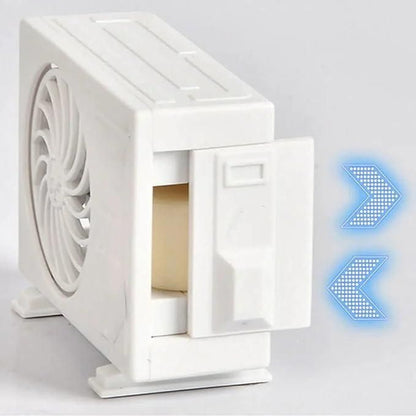 Solar Mini AC Car Air Freshener - Eco-Friendly for India