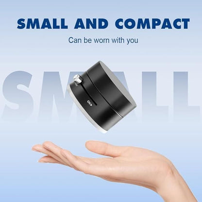 Vacuum Magnetic Phone Holder - 360° Rotatable Mount for India