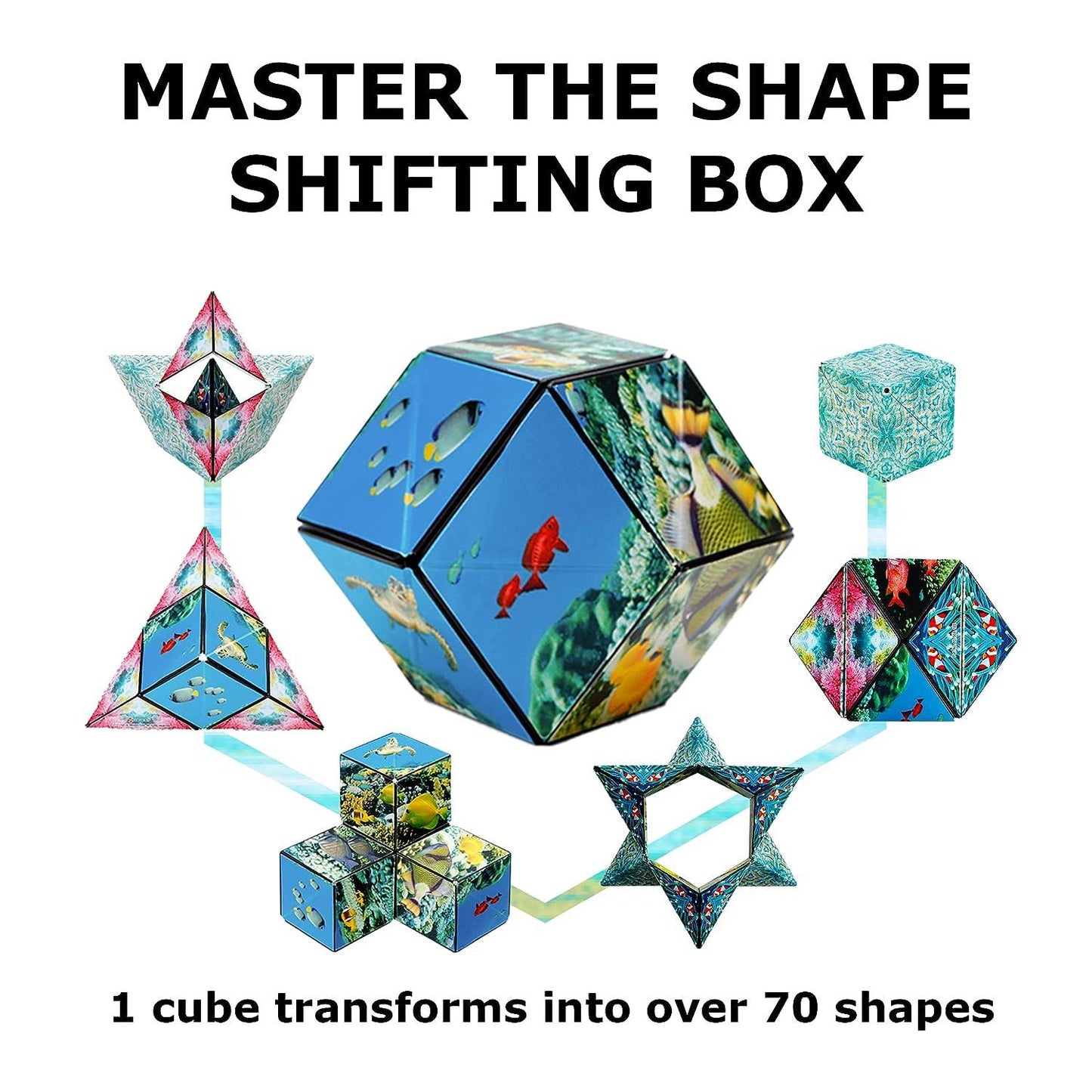Magnetic Shape Shifting Box - Interactive Stress Relief for India