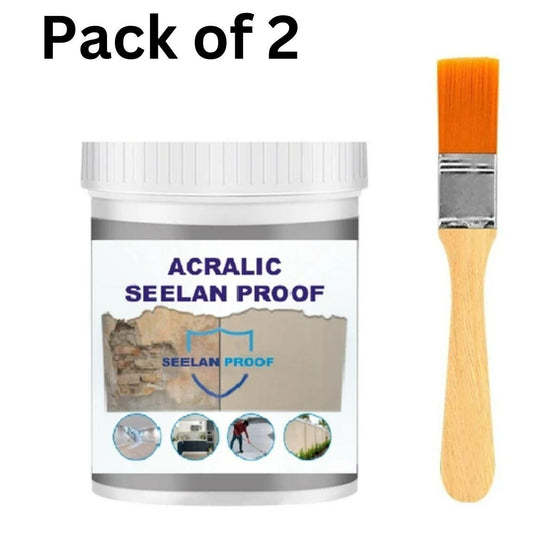 Acrylic Sealant Crack Filler - Interior Gap Sealing (Pack of 2)