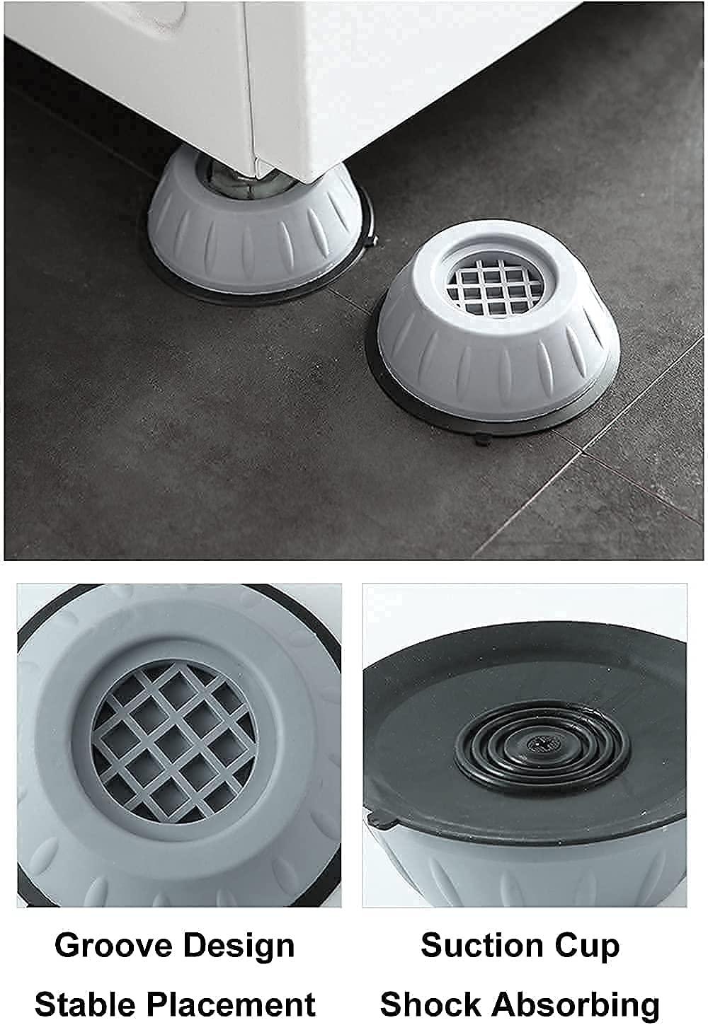 Anti-Vibration Pads - Washing Machine Stabilizer for India