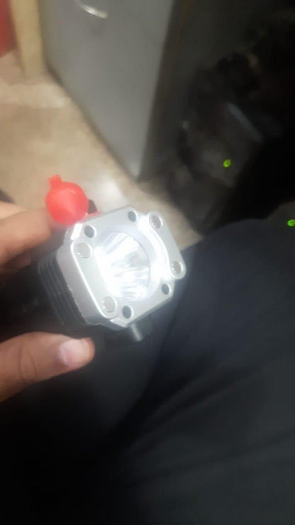 Portable Rechargeable Torch LED Flashlight - Bright Light for India
