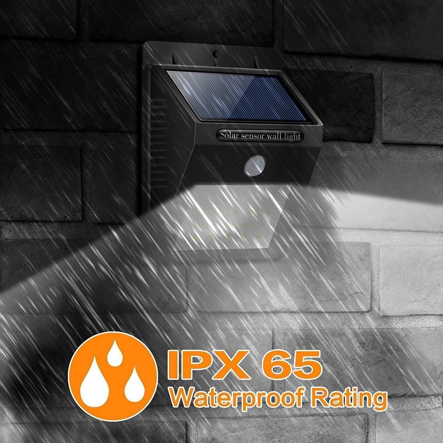 Solar LED Light - 20 Bright LEDs with Motion Sensors for India
