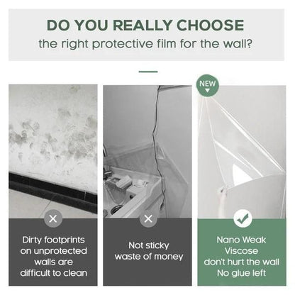 Wall Protection Film - Self-Adhesive Transparent Guard