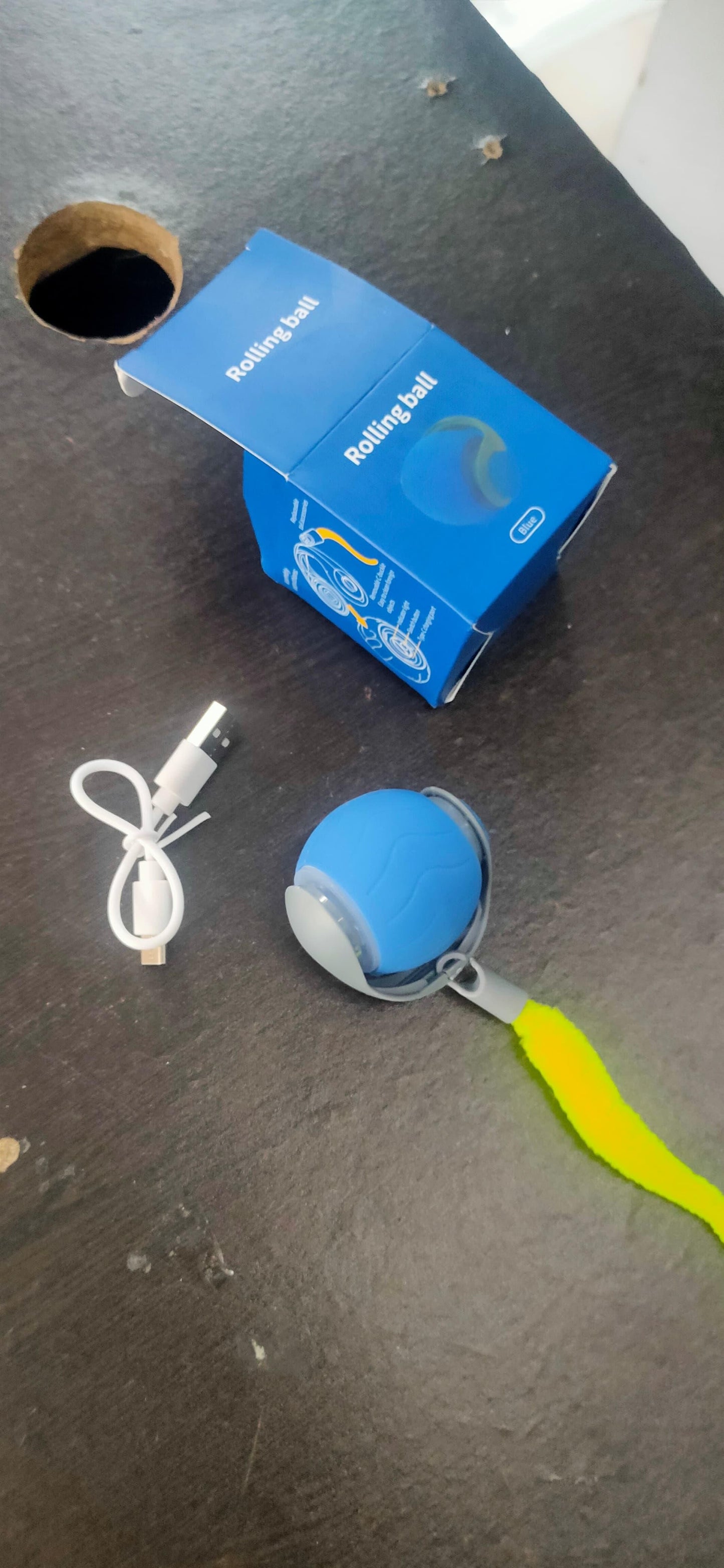 Rolling Ball Cat Toy - Interactive Smart Teaser for India