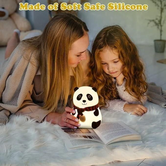 Cute Panda Light Lamp - Touch Control Night Light for India