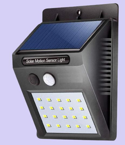 Solar LED Light - 20 Bright LEDs with Motion Sensors for India