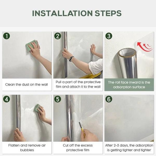 Wall Protection Film - Self-Adhesive Transparent Guard