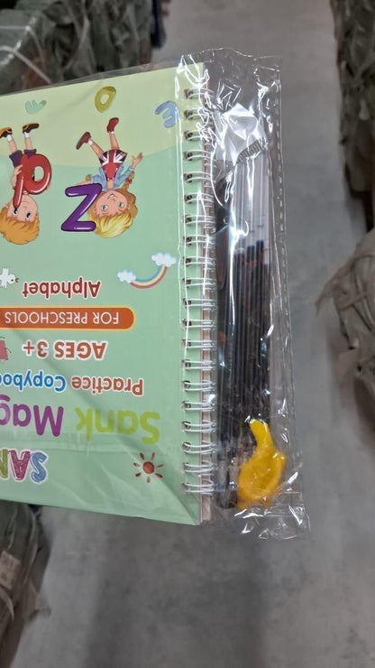 Magic Practice Copybook - Educational Writing Kit for India