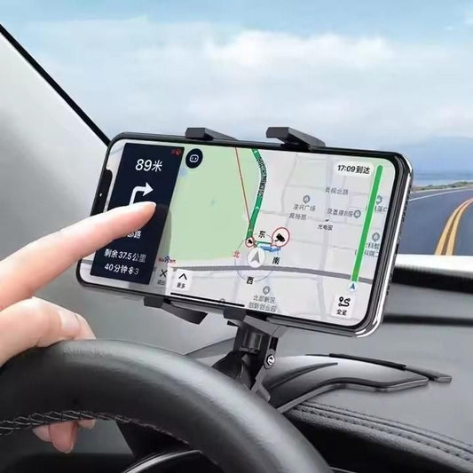 Phone Holder 360° Free Rotation - Premium Car Mount for India