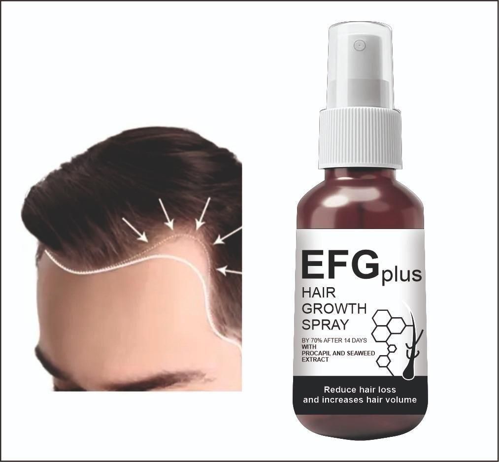 EFGPLUS Hair Growth Spray - Anti Hair Fall Pack for India