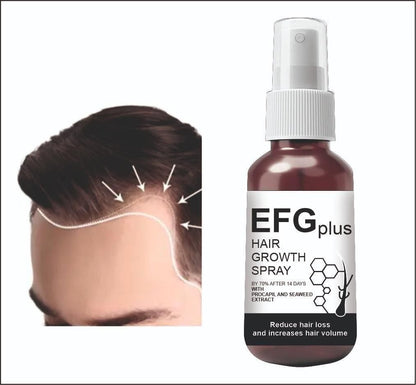 EFGPLUS Hair Growth Spray - Anti Hair Fall Pack for India