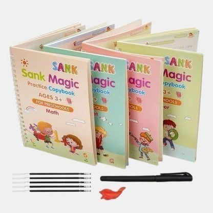 Magic Practice Copybook - Educational Writing Kit for India