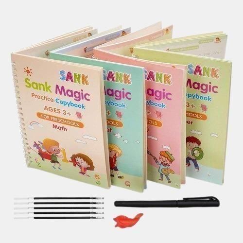 Magic Practice Copybook - Educational Writing Kit for India