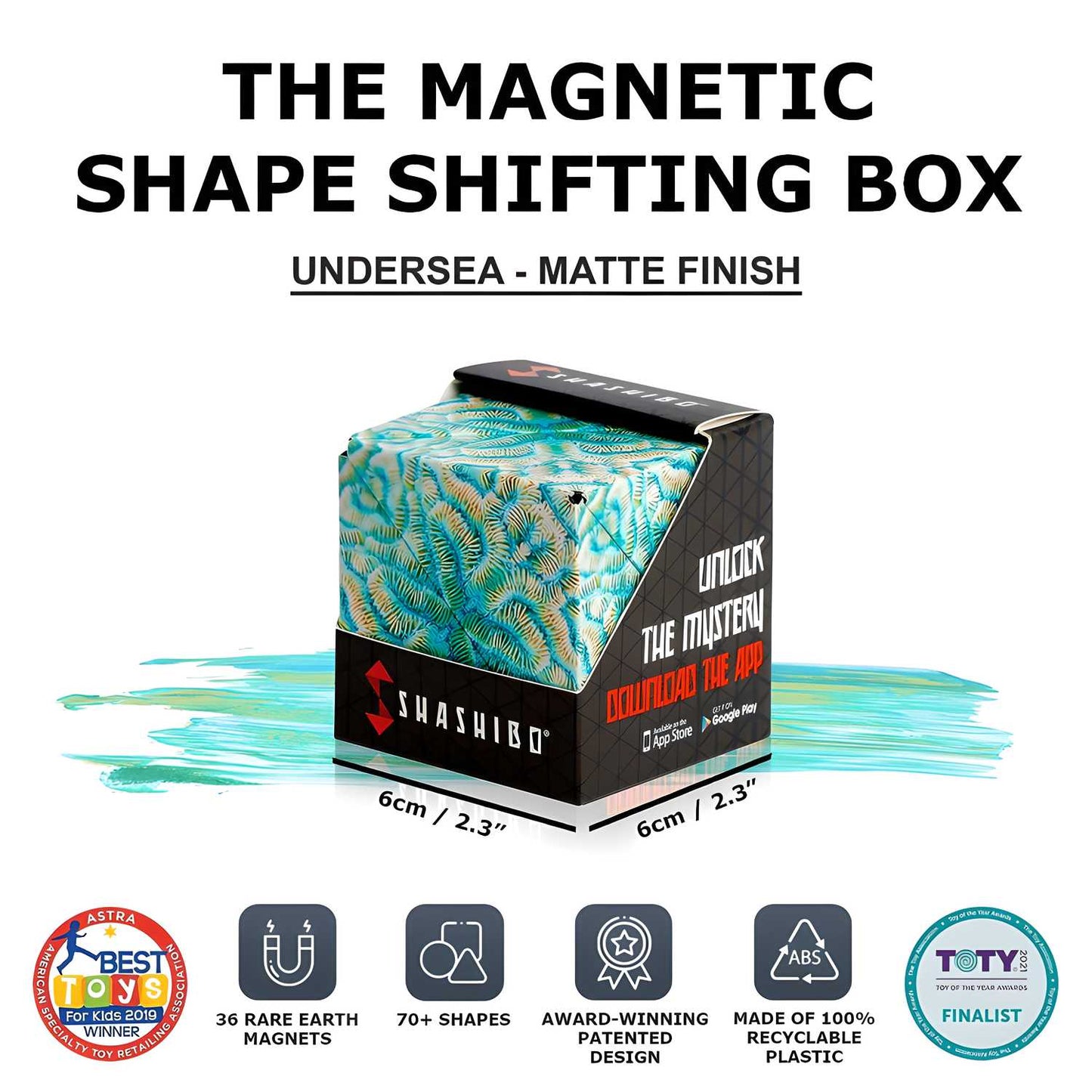 Magnetic Shape Shifting Box - Interactive Stress Relief for India