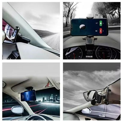 Phone Holder 360° Free Rotation - Premium Car Mount for India
