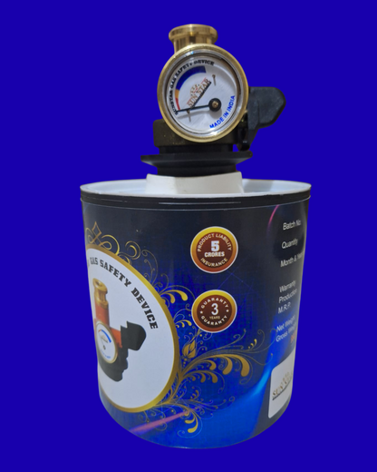 Automatic Gas Safety Device for LPG Cylinders with Auto Shut-Off & Leak Detection