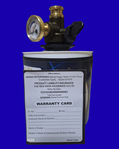 Automatic Gas Safety Device for LPG Cylinders with Auto Shut-Off & Leak Detection