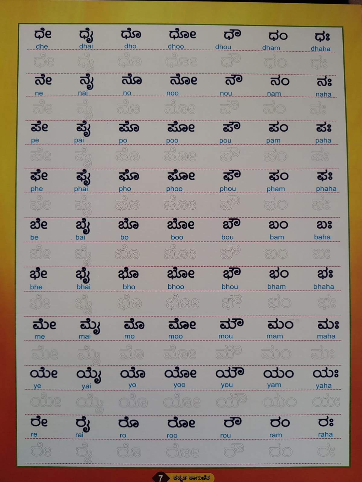 Magic Re-Writable Kannada Letter Practice Book – Write, Wipe & Learn Forever