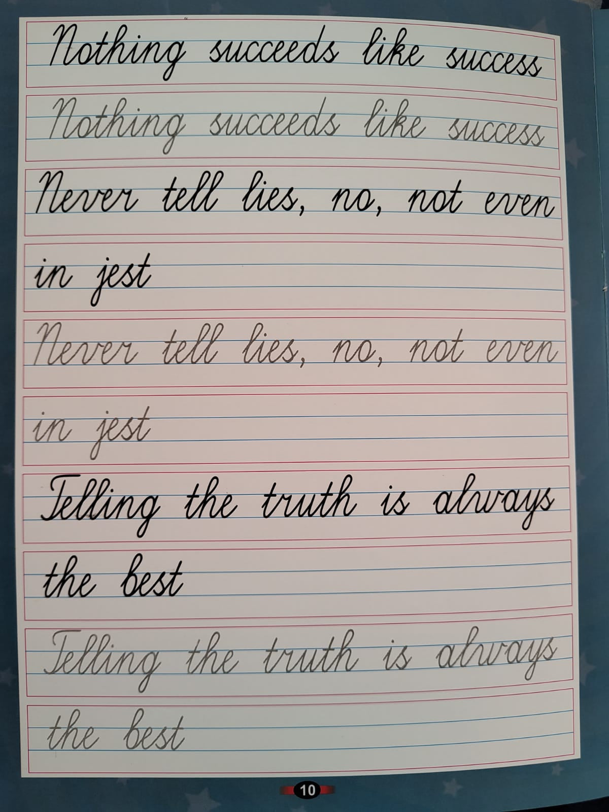 Magic Re-Writable Cursive Writing Book – Write UNLIMITED, Wipe & Learn Forever