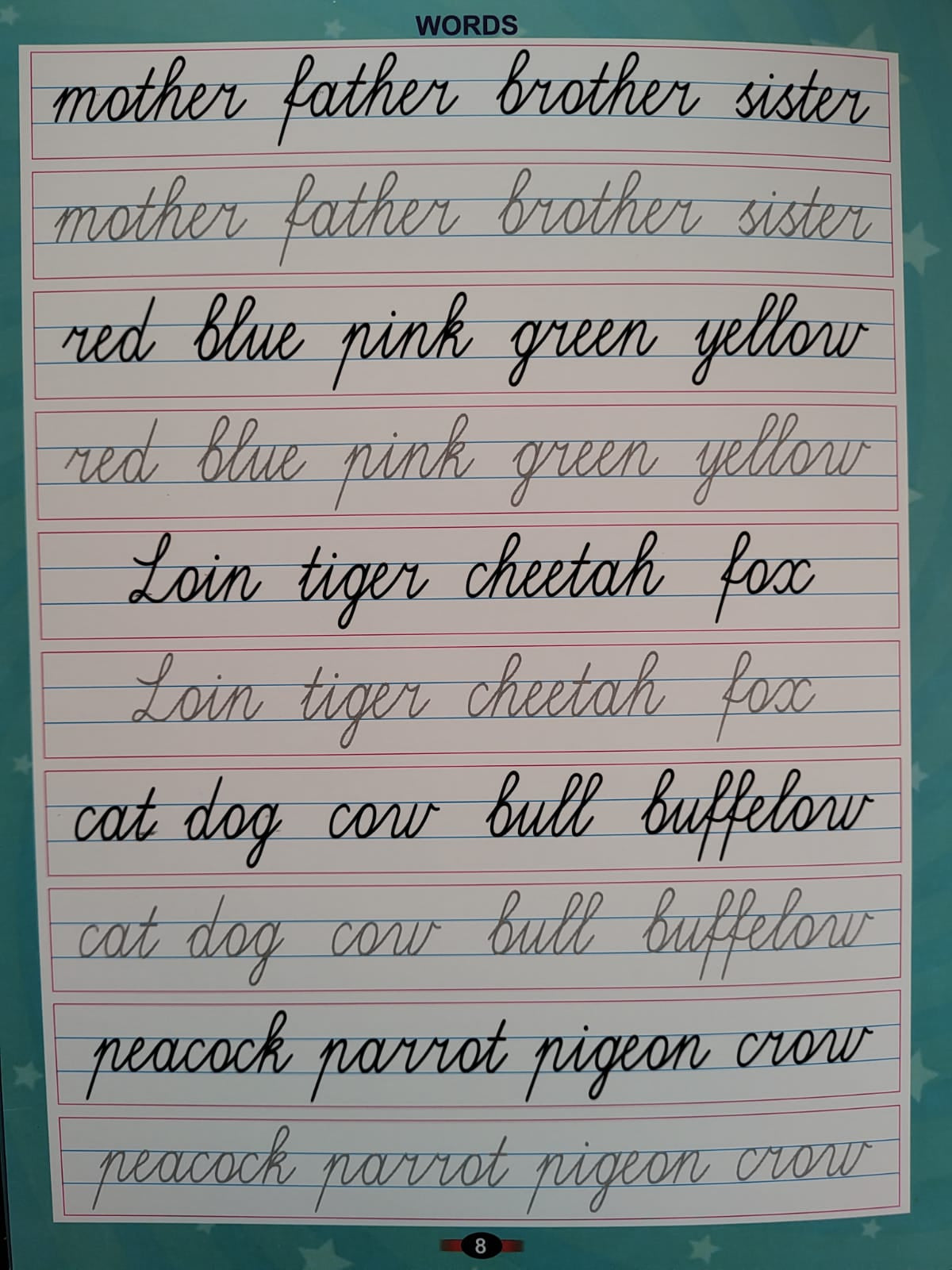 Magic Re-Writable Cursive Writing Book – Write UNLIMITED, Wipe & Learn Forever