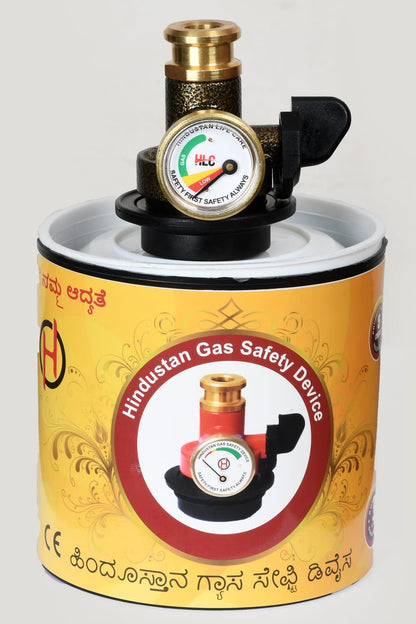 Automatic Gas Safety Device for LPG Cylinders with Auto Shut-Off & Leak Detection