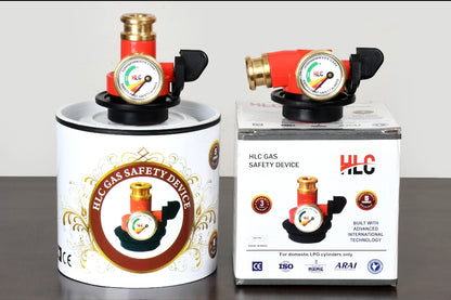 Automatic Gas Safety Device for LPG Cylinders with Auto Shut-Off & Leak Detection