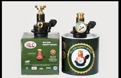 Automatic Gas Safety Device for LPG Cylinders with Auto Shut-Off & Leak Detection